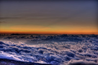 sunset from Haleakala